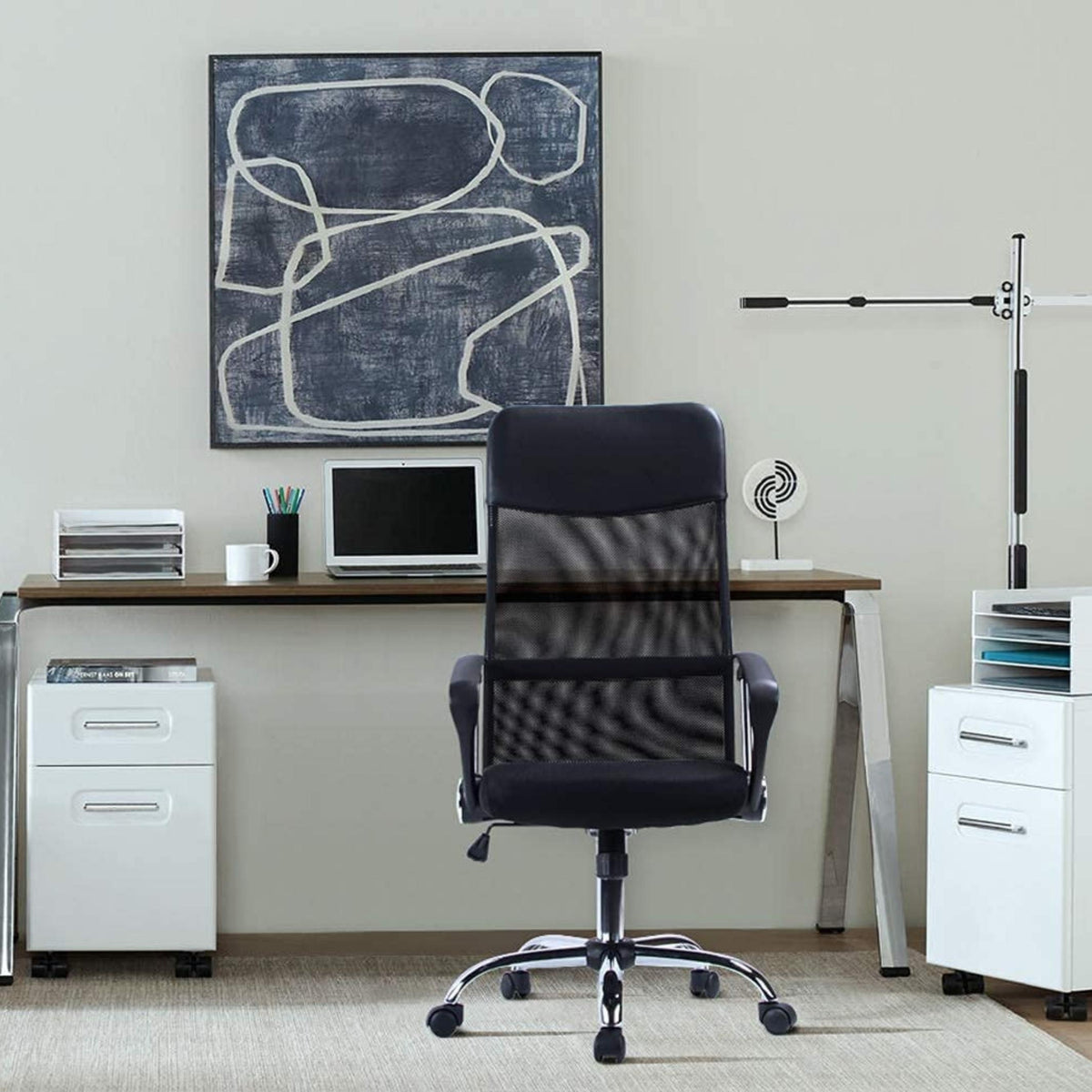 zara home office chair black